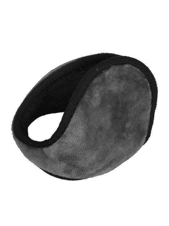 Unisex Earmuff Πλεκτό σε Μαύρο χρώμα