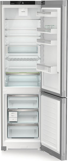 Liebherr Kühl-Gefrierkombination 371Es NoFrost H201.5xB59.7xT68.2cm. Schwarz Plus