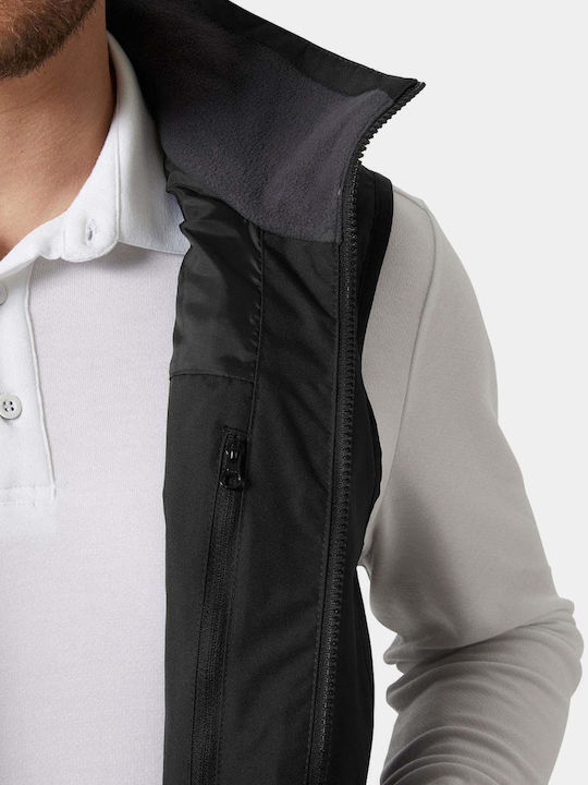 Sleeveless Jacket Waterproof and Windproof Black