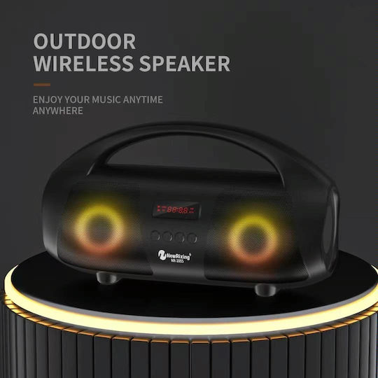 New Rixing Ηχείο Karaoke με Ενσύρματo Μικρόφωνο NR2055 Μπλε