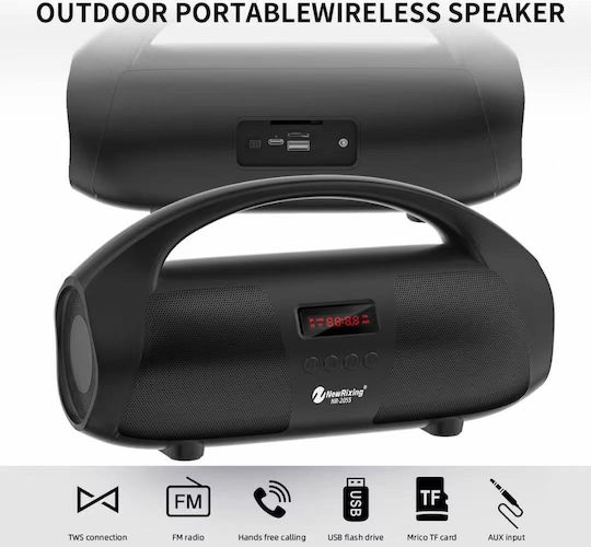New Rixing Boxă Karaoke Cu Microfon Cu Fir NR2055 Verde