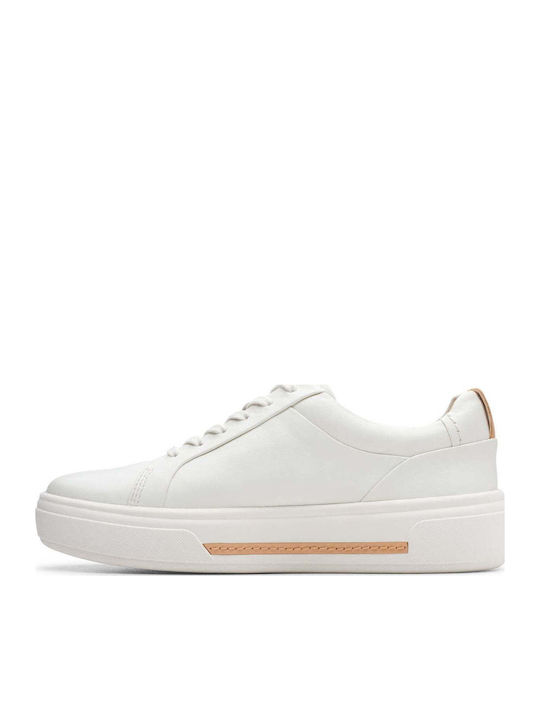 Clarks Hollyhock Walk Sneakers Off White