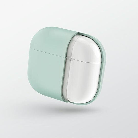 Uniq Hülle Silikon in Beige Farbe für Apple AirPods 3