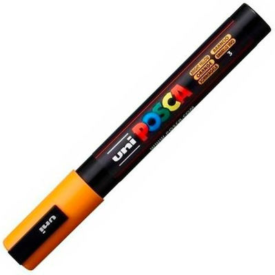 Posca Acrylic Marker 5mm Orange 1pcs