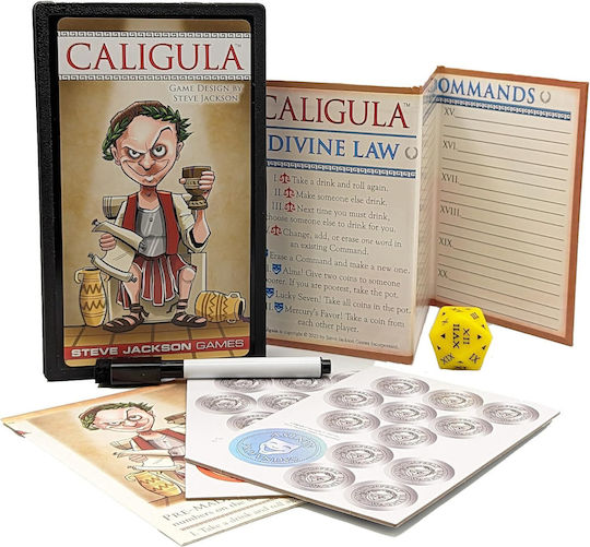Настолна игра Caligula за 3-8 играчи 21+ години (EN) Steve Jackson Games