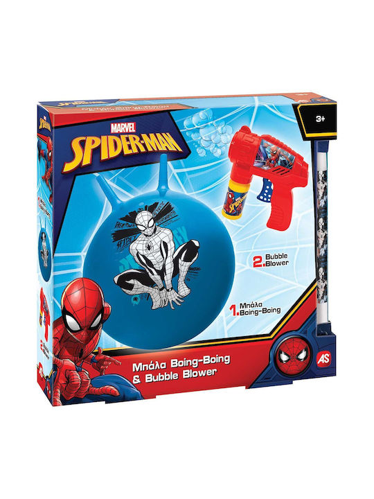 Παιχνιδολαμπάδα Spiderman Boing & Bubble Gun για 3+ Ετών AS