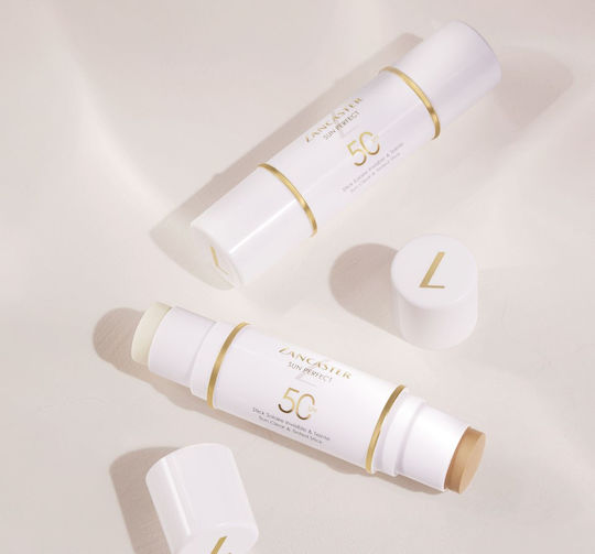 Lancaster Sun Perfect Youth Protection Sun Clear Αντηλιακό Προσώπου & Χειλιών SPF50 με Χρώμα 12gr