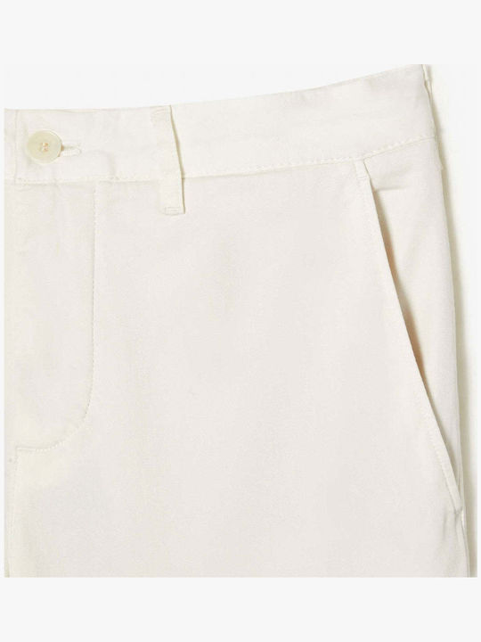 Men's Chino Pants Elastic Slim Fit Beige