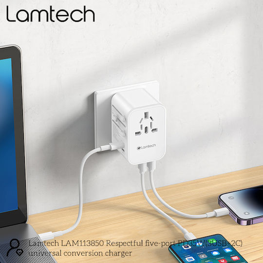 Lamtech Адаптер за контакт в Универсален