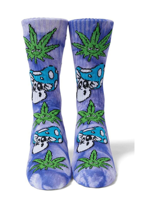 HUF Green Buddy Myshroom Tie Dye Κάλτσες HUF Green Buddy Myshroom Tie Dye Κάλτσες
