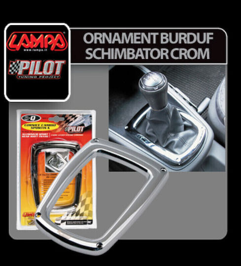Lampa Schaltknaufrahmen in Silber Farbe