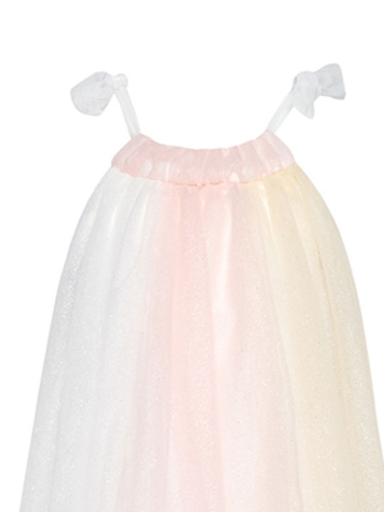 Two In A Castle Kids Dress Tulle Colorful