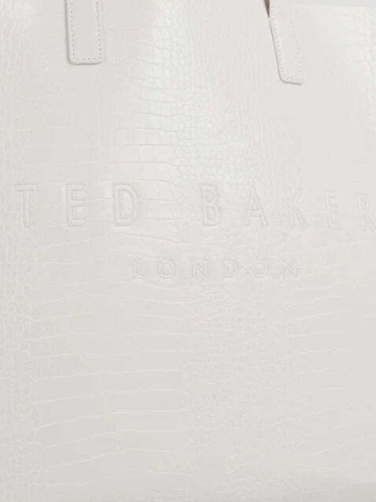 Croccon Women's Bag Shopper Shoulder White