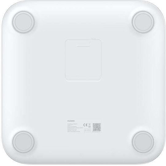 Huawei Smart Body Fat Scale 3 Smart Bathroom Scale with Body Fat Counter & Bluetooth White