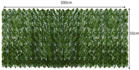 Gardlov Künstliches Laubpaneel 50cm x 3m