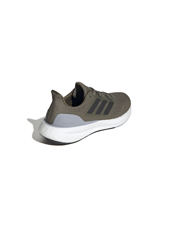 Pureboost 23 Herren Sportschuhe Laufen Olive