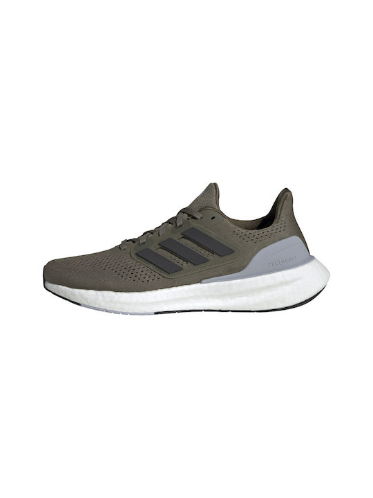 Pureboost 23 Herren Sportschuhe Laufen Olive