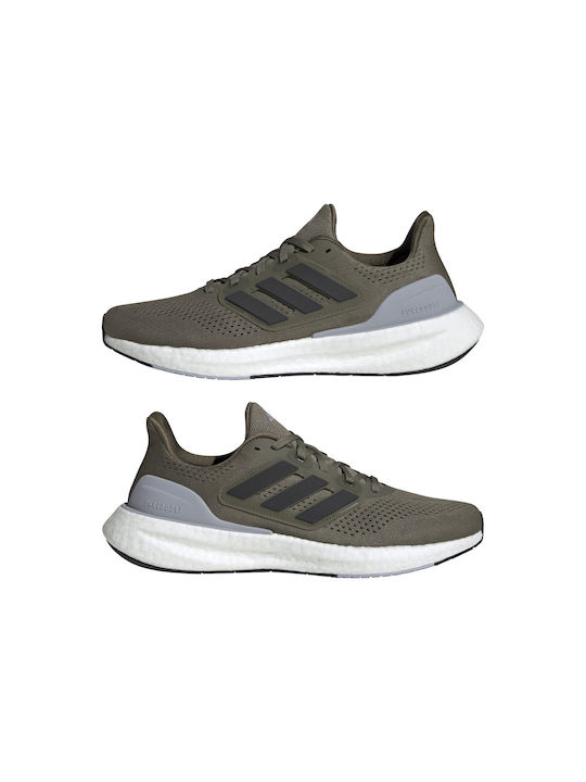 Pureboost 23 Herren Sportschuhe Laufen Olive