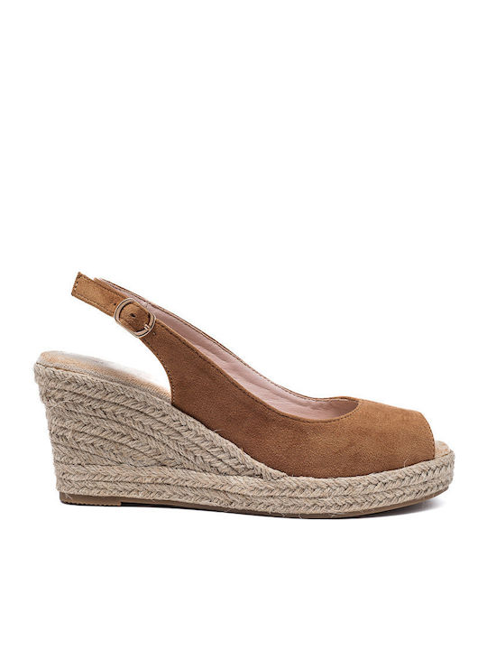 Platforme dama Tabac maro