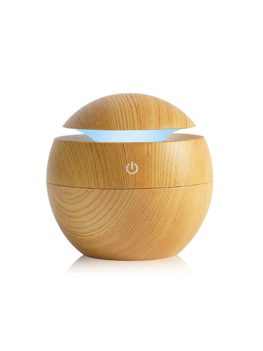 Ultraschall Aromatherapie Led Diffusor Ball Luftbefeuchter 130ml Braun