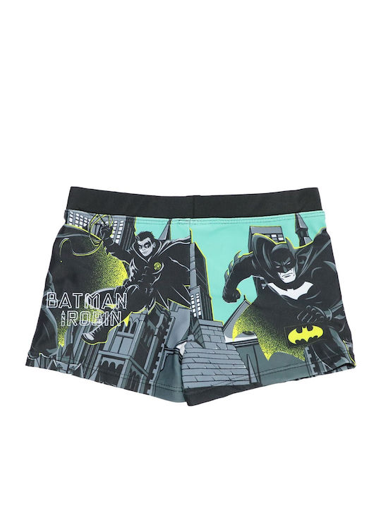 Superheroes Kids Swimwear Swim Shorts Black