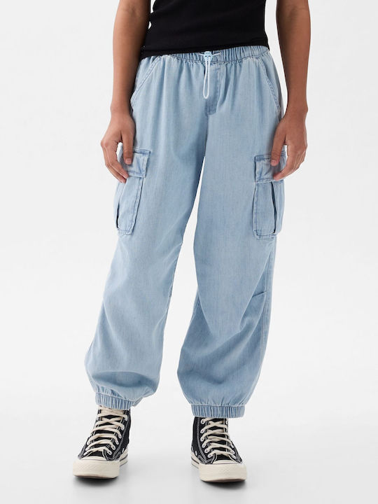Παιδικό Παντελόνι Cargo medium wash