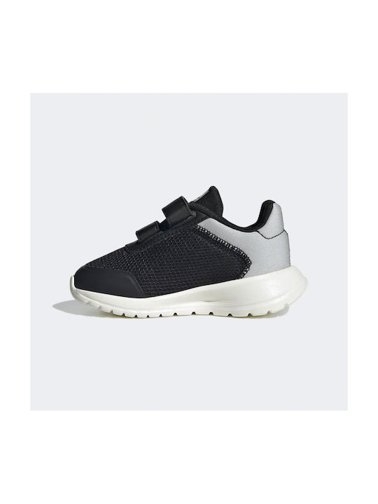 Adidas Αthletische Kinderschuhe Laufen Tensaur Run 2.0 CF I mit Klettverschluss Schwarz