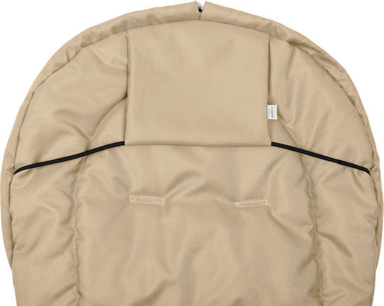 Sensillo Polar Stroller Footmuff with Fleece Lining 95x40cm Brown
