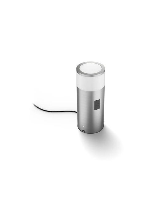 Philips Calla Outdoor Floor Lamp 8W with Cold White Light IP44 White