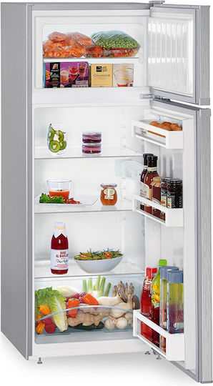 Liebherr Ψυγείο Δίπορτο 234lt Υ140.1xΠ55xΒ63εκ. Inox CTele 2531