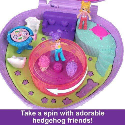 Mattel Hedgehog Polly Pocket Hedgehog Coffee Shop For 4+ Years (Miscellaneous Designs)