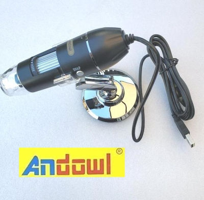Andowl Ψηφιακό Μικροσκόπιο USB Εκπαιδευτικό με Οθόνη 1000x