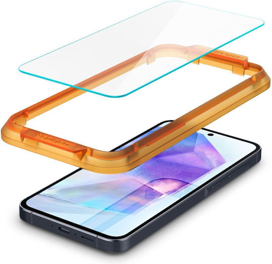 Spigen 0.3mm Full Face Tempered Glass 2pcs (Galaxy A55)