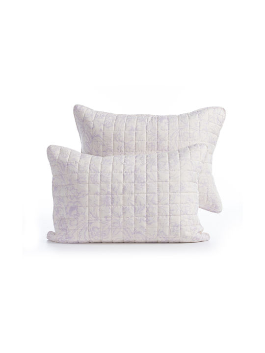 Nef-Nef Homeware Garnet Сет Калъфки за Възглавници Морав 52x72см.