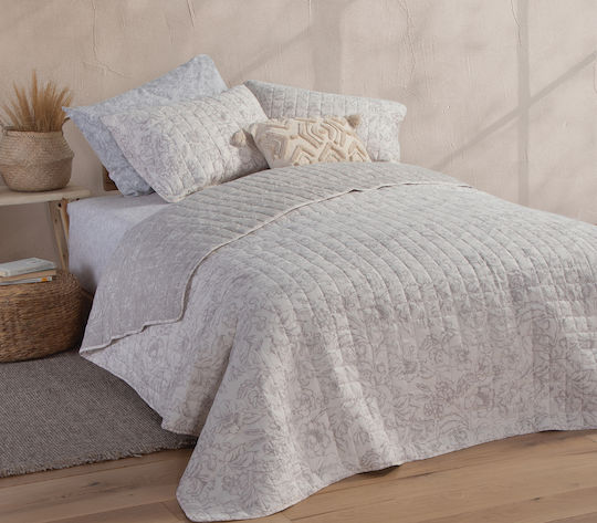 Nef-Nef Homeware Garnet Σετ Μαξιλαροθήκες Grey 52x72εκ.