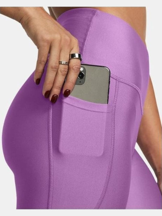 Training Damen Langleggings mit Formendefinition Lila
