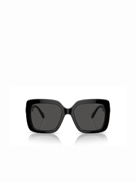Swarovski Feminini Ochelari de soare cu Negru Cadru și Negru Lentilă SK6001 100187