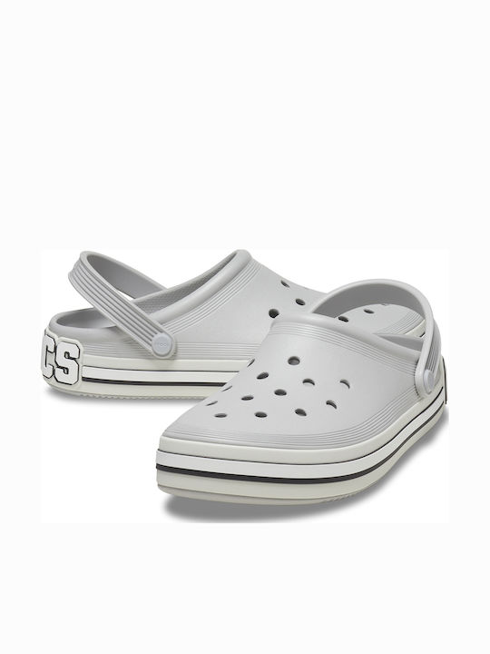 Crocs Off Court Σαμπό Γκρι