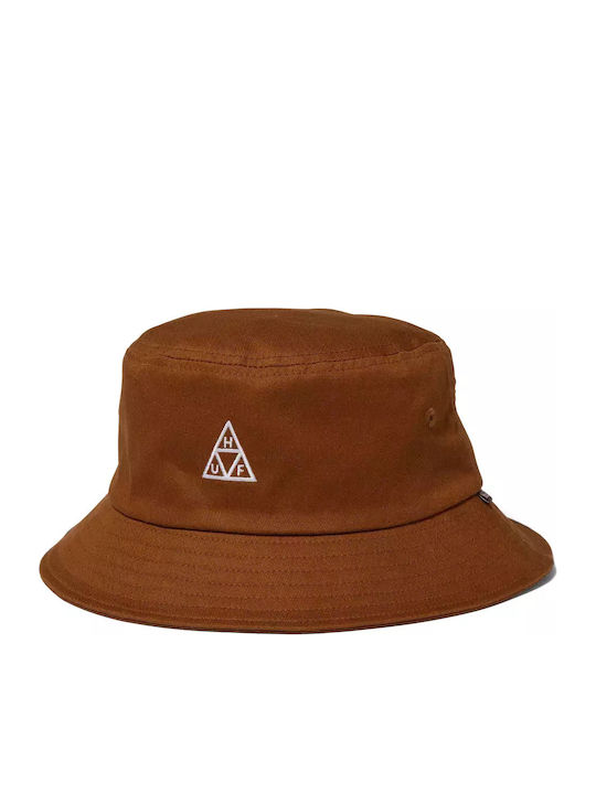 HUF Triple Triangle Υφασμάτινo Καπέλο Bucket Καφέ