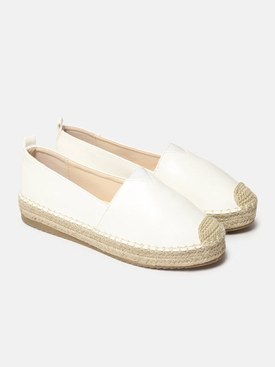 InShoes Espadrile dama în culoarea Alb