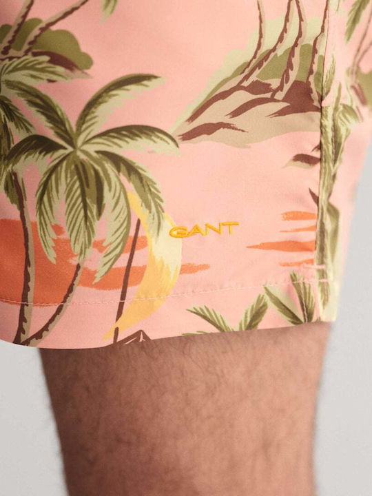 Gant Men's Swimwear Printed Shorts Multicolour