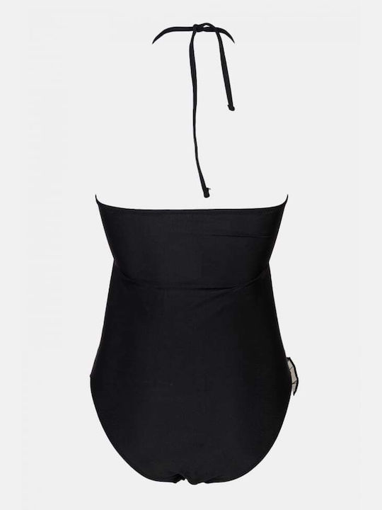 Swimsuit with Openings Black