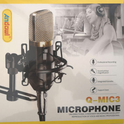 Andowl Microfon 3.5mm pentru Studio Q-MIC3