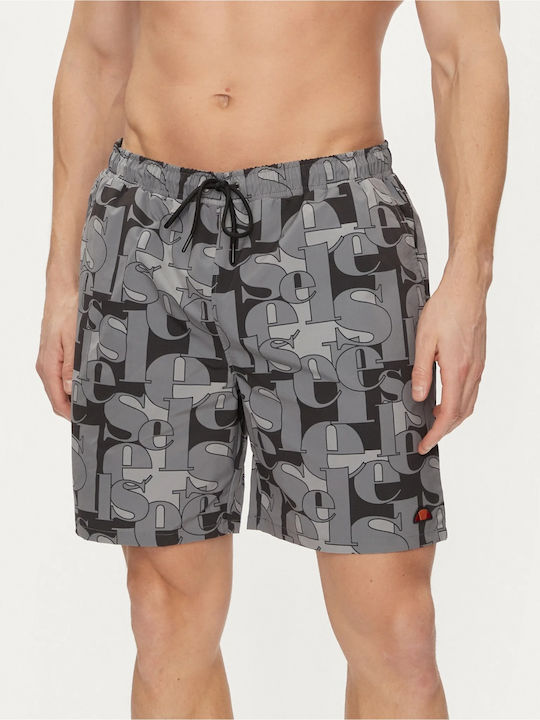 Ellesse Men's Swimwear Printed Shorts Grey(109)