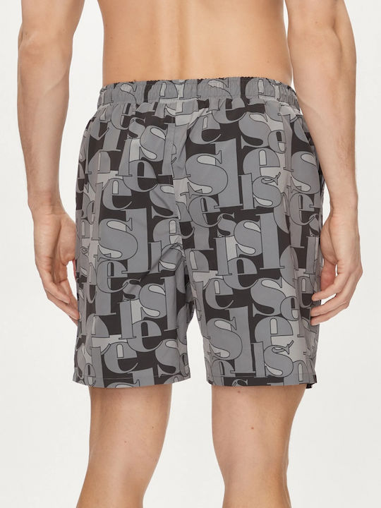 Darrall Men's Swimwear Shorts Grey(109) with Patterns