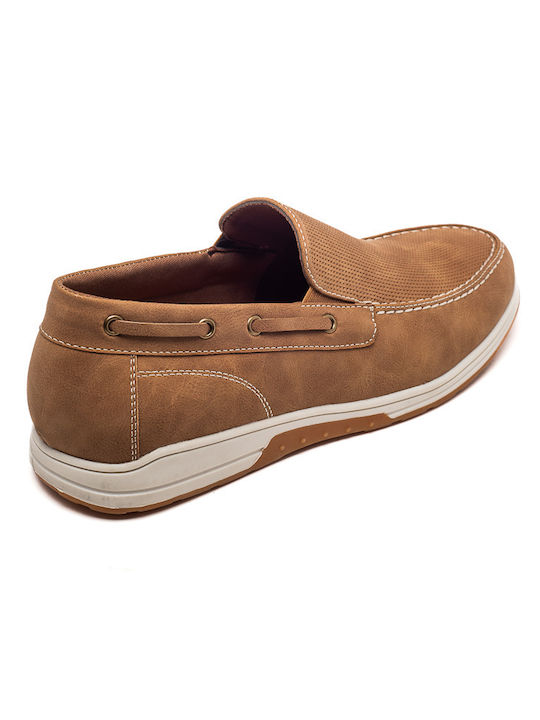 Antonio Donati Ανδρικά Boat Shoes σε Καφέ Χρώμα