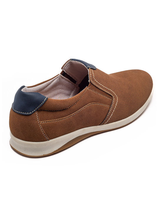 Voi & Noi Men's Slip-Ons Tabac Brown