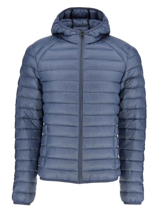 Just Over The Top Herren Jacke Leder Blue