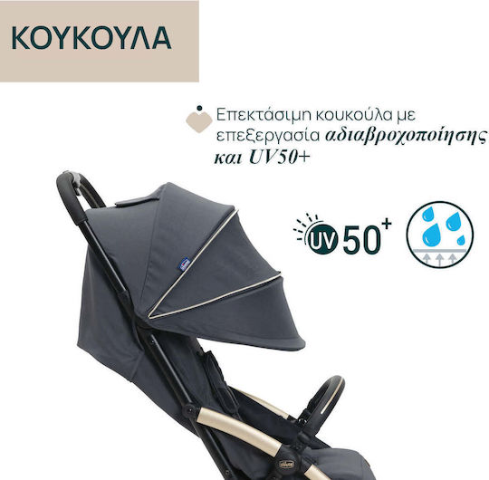 Chicco Goody Baby Stroller Suitable for Newborn Dark Shadow 6.9kg