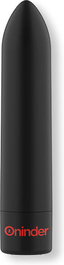 Oninder Mini Δονητής Bullet με Απομακρυσμένο Έλεγχο 8.5cm Μαύρος